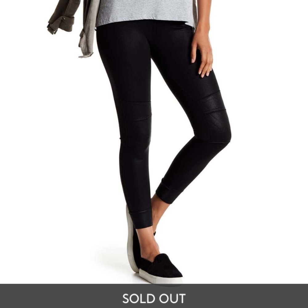 David Lerner Quilted Cuffed Leggings